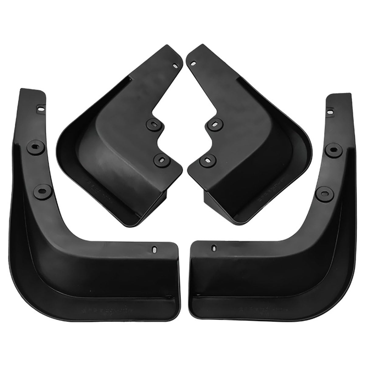 Bavettes garde-boue kit complet 4 pièces pour voiture Mazda CX-5 13-16