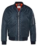 Schott NYC Blouson Bomber Schott Nylon Eco Airforcers Navy