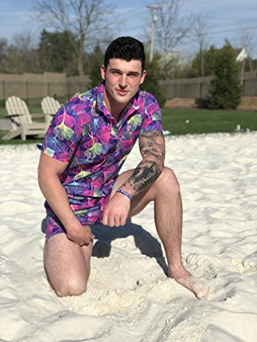 Zesties Male Romper (Extra Small, Ginkgo)
