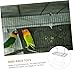 Toddmomy 2pcs Rectangular Bird Cage Stand Platform for Birds Impact Resistant for Parakeets and Lovebirds