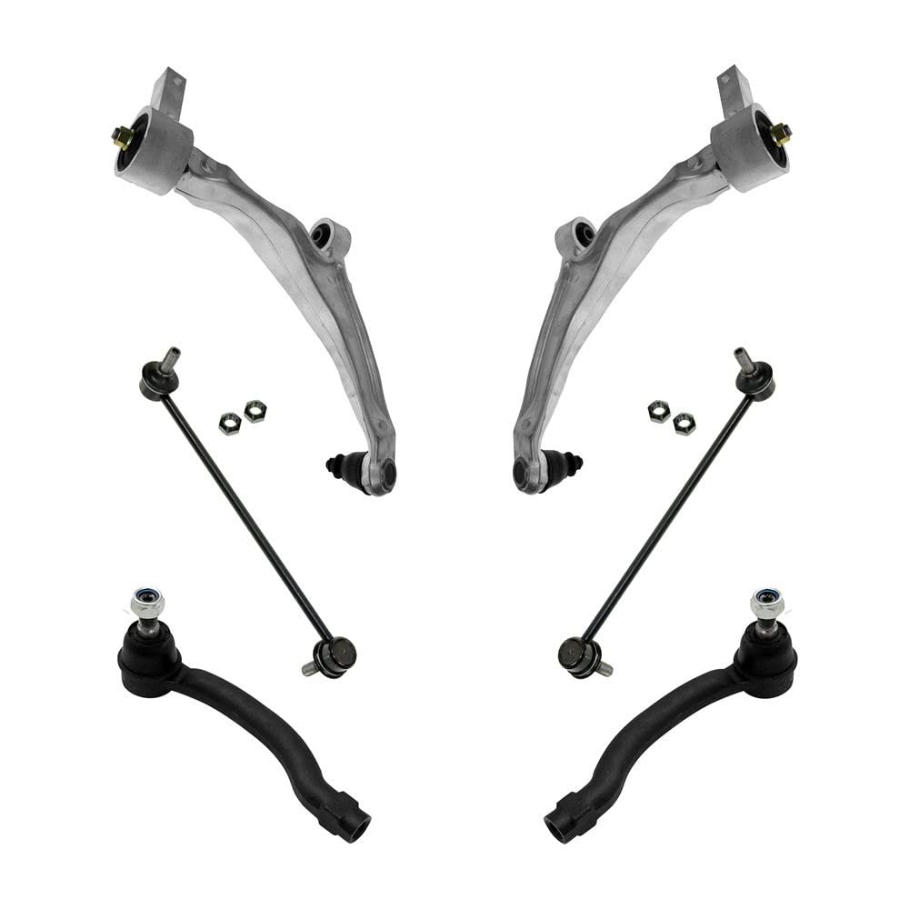 【2021春夏新作】 lower suspension TRQ 9ピースステアリングサスペンションキットタイロッドドラッグリンクトラックバー