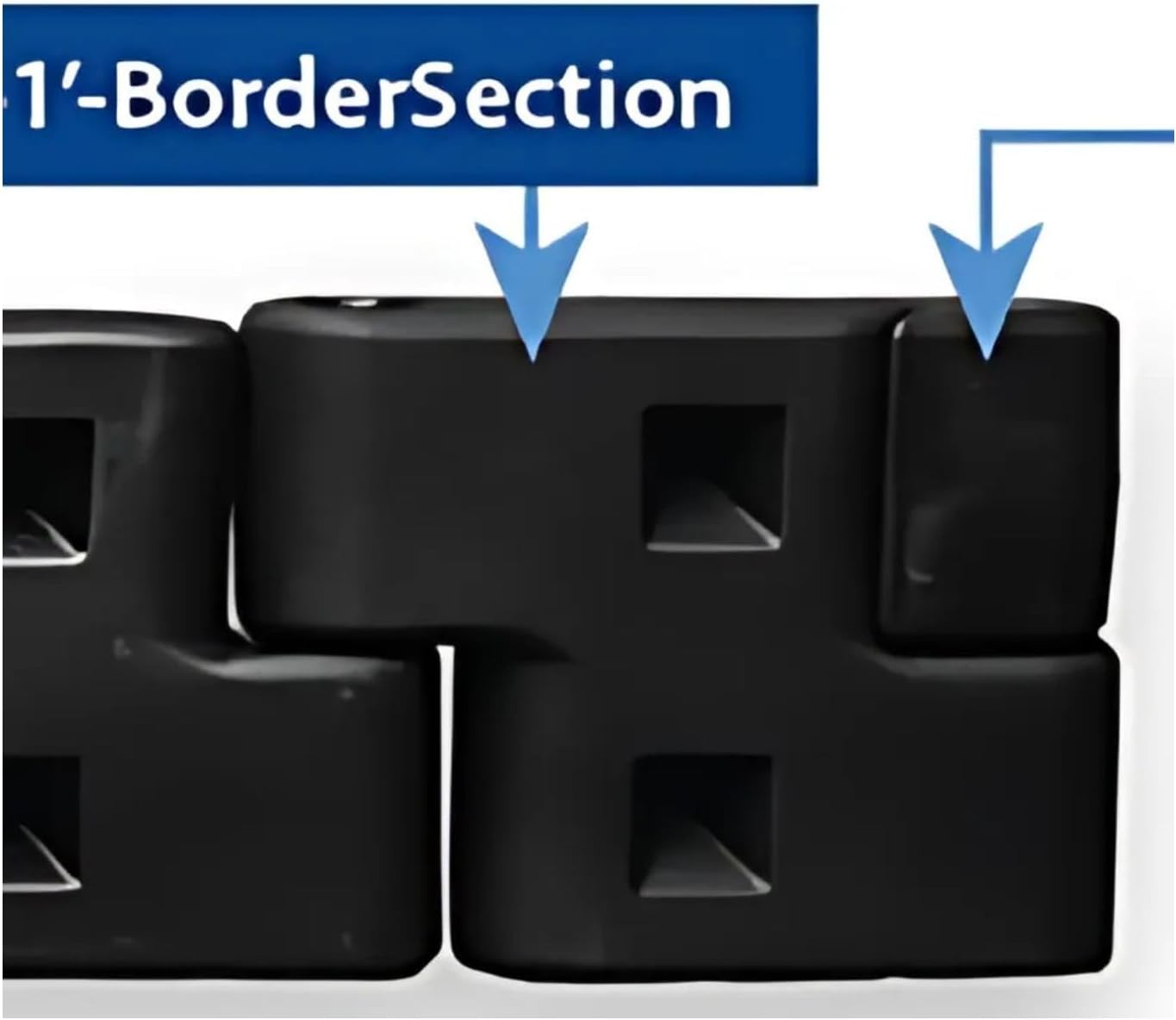 Short Border Kit for 12" Playground Borders
