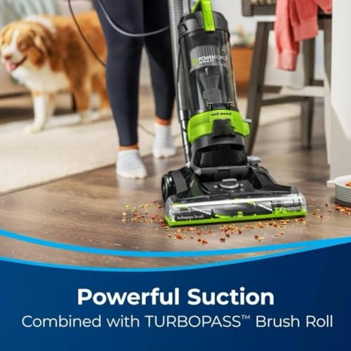 Image of PowerForce Helix Turbo Rewind Pet Upright Vacuum High Suction for Deep Cleaning