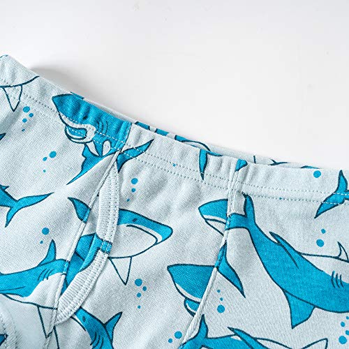 Family Feeling 6 Packs Little Boys' Cotton Boxer Brief Underwear Size 4T #TOP2