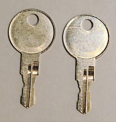 A16 A17 A18 Pair of 2 - Husky Keys New Keys for Husky Tool Box Home Depot Toolbox Replacement Key pre Cut to Code by keys22 (A18)