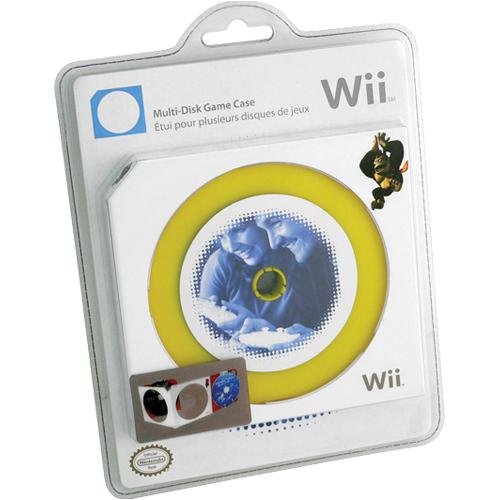 Pelican Accessories WII-N7544DK Donkey Kong Multi-Disc Game Case - Yellow