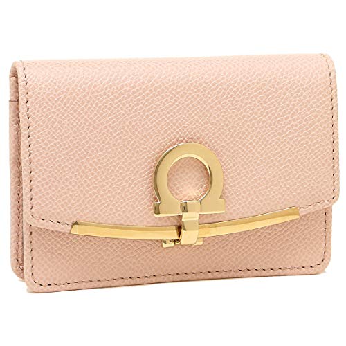 [サルヴァトーレフェラガモ]フェラガモ カードケース ガンチーノクリップ レディース 22D198 (8)BONBON(0683360) [並行輸入品]