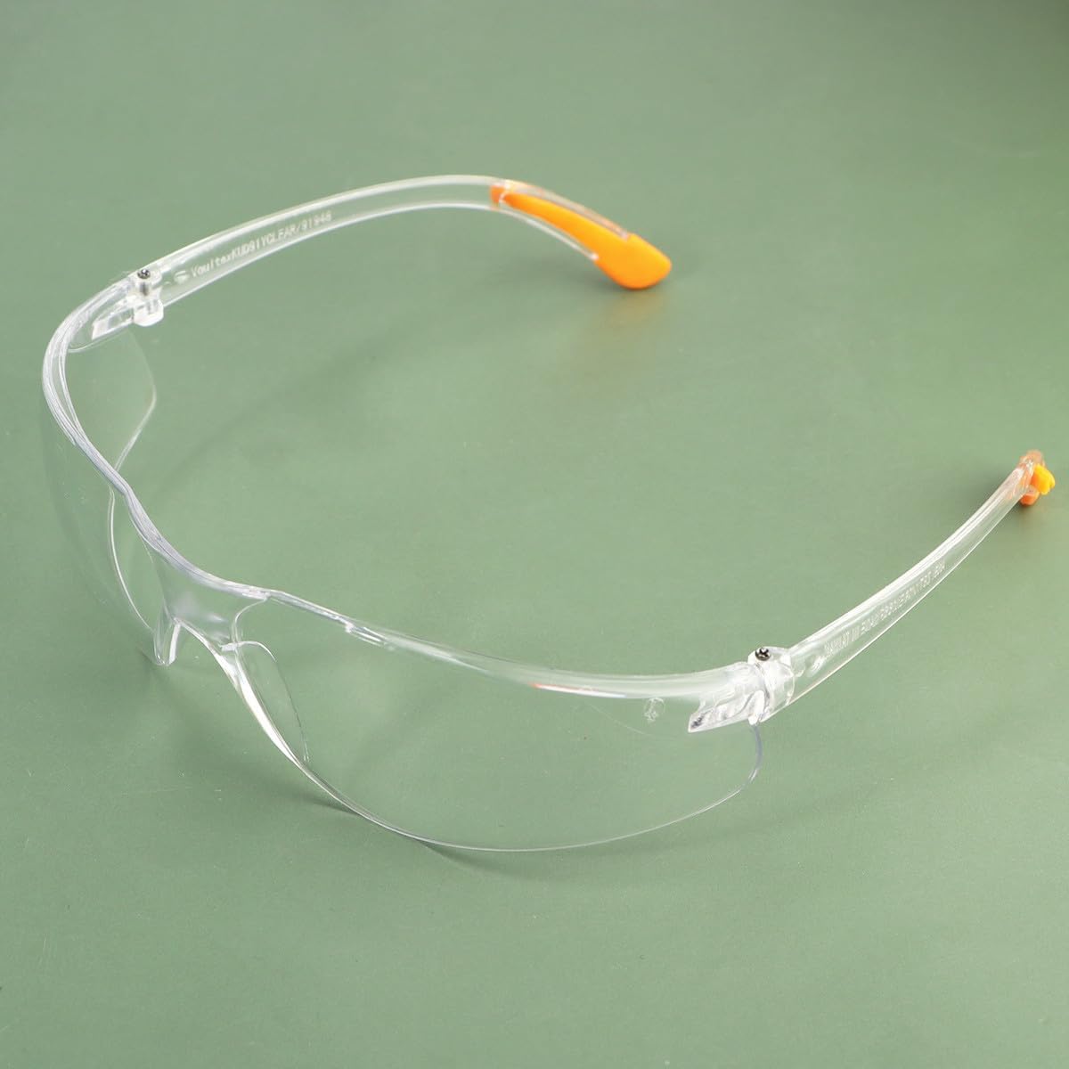 Zerodeko 4pcs Anti-fog Windproof Safety Goggles for Adults, Wear-resistant Eye Protective Glasses with Splash Protection, Sturdy Personal Protective Eyewear for Construction and Lab Use