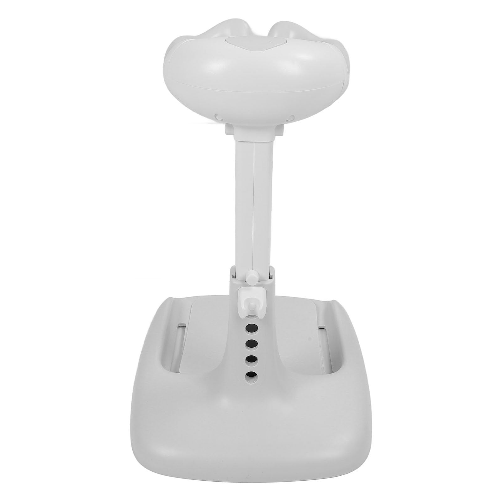 Soporte para Ducha de bebé, Diseño Innovador, Toallero de Baño Antideslizante para Niños Pequeños, Soporte de Ducha Multifuncional para el Cuidado Diario, Material PP (Gris blanco)