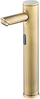 Sensor Taps for Wash Basin Antique Bathroom Sink Tap Cold Water Tap Automatic Sensor Touchless Bathroom Sink Faucet, Tall Basin Taps,high