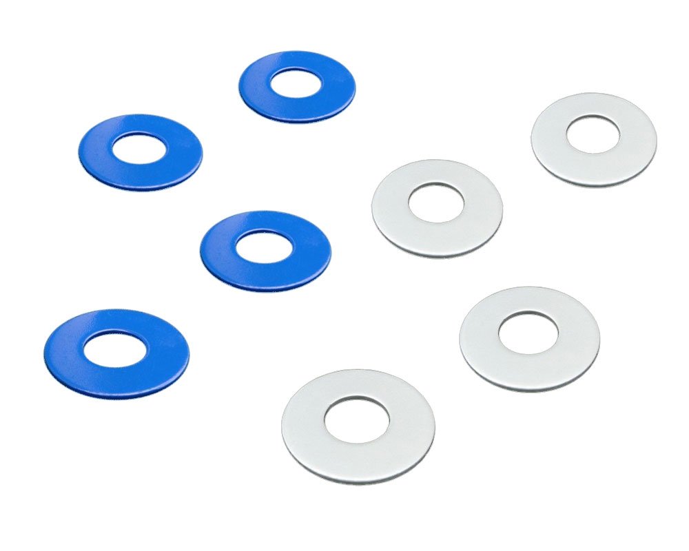 8 Powder Coated Steel 2.5" Washers - Toss - Pitching - Replacement