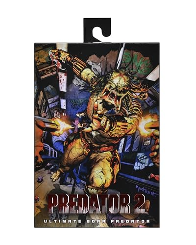 Neca - Predator 2 - Boar Predator Ultimate 7In Action Figure, Metallic, Dark, 7 inches - Image 2