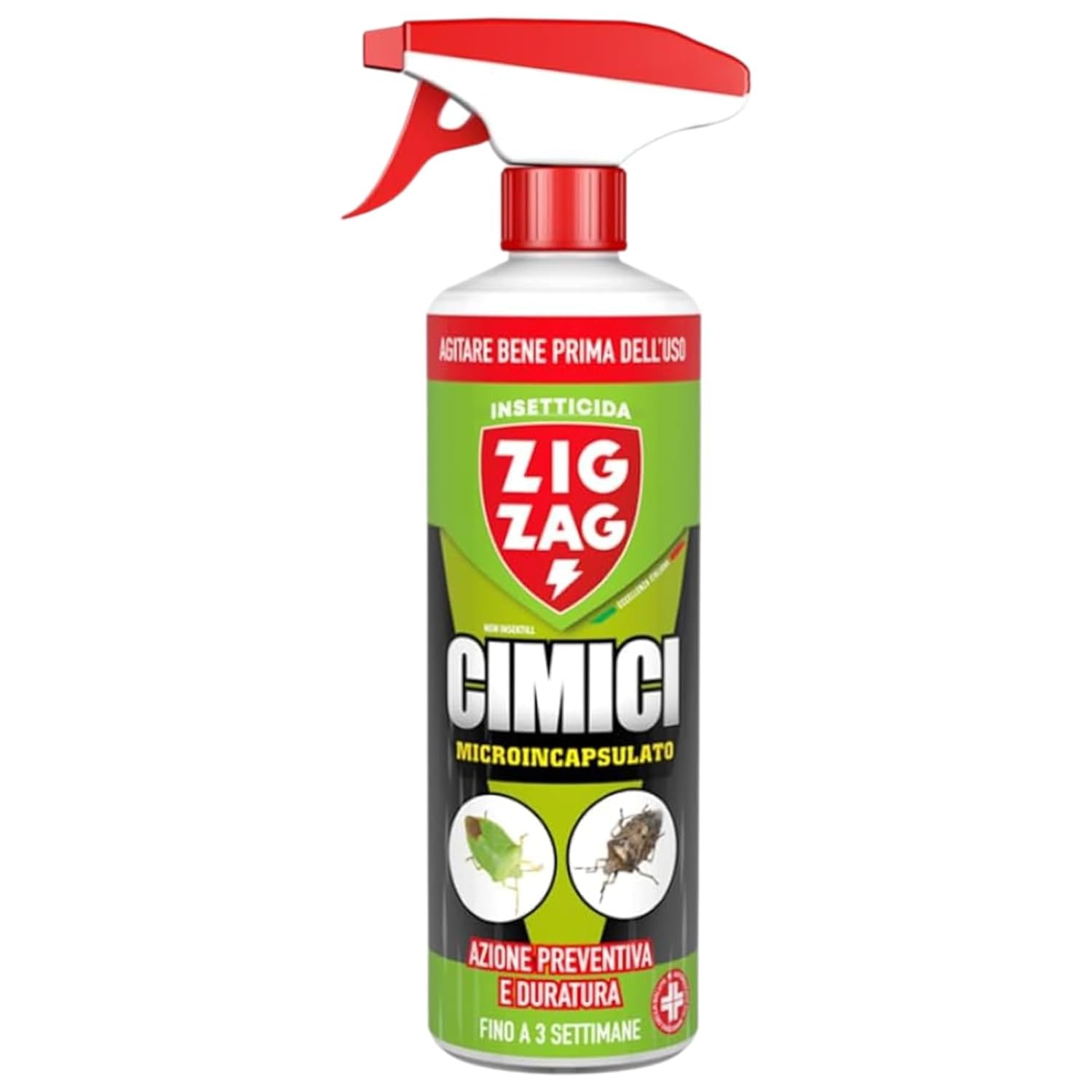 Gallik Zig Zag Insetticida Microincapsulato per Cimici – 6 Confezioni da 500 ml (Totale 3 L) | Azione Rapida e Residuale | Lento Rilascio | Trattamento Professionale per Cimici e Insetti Striscianti
