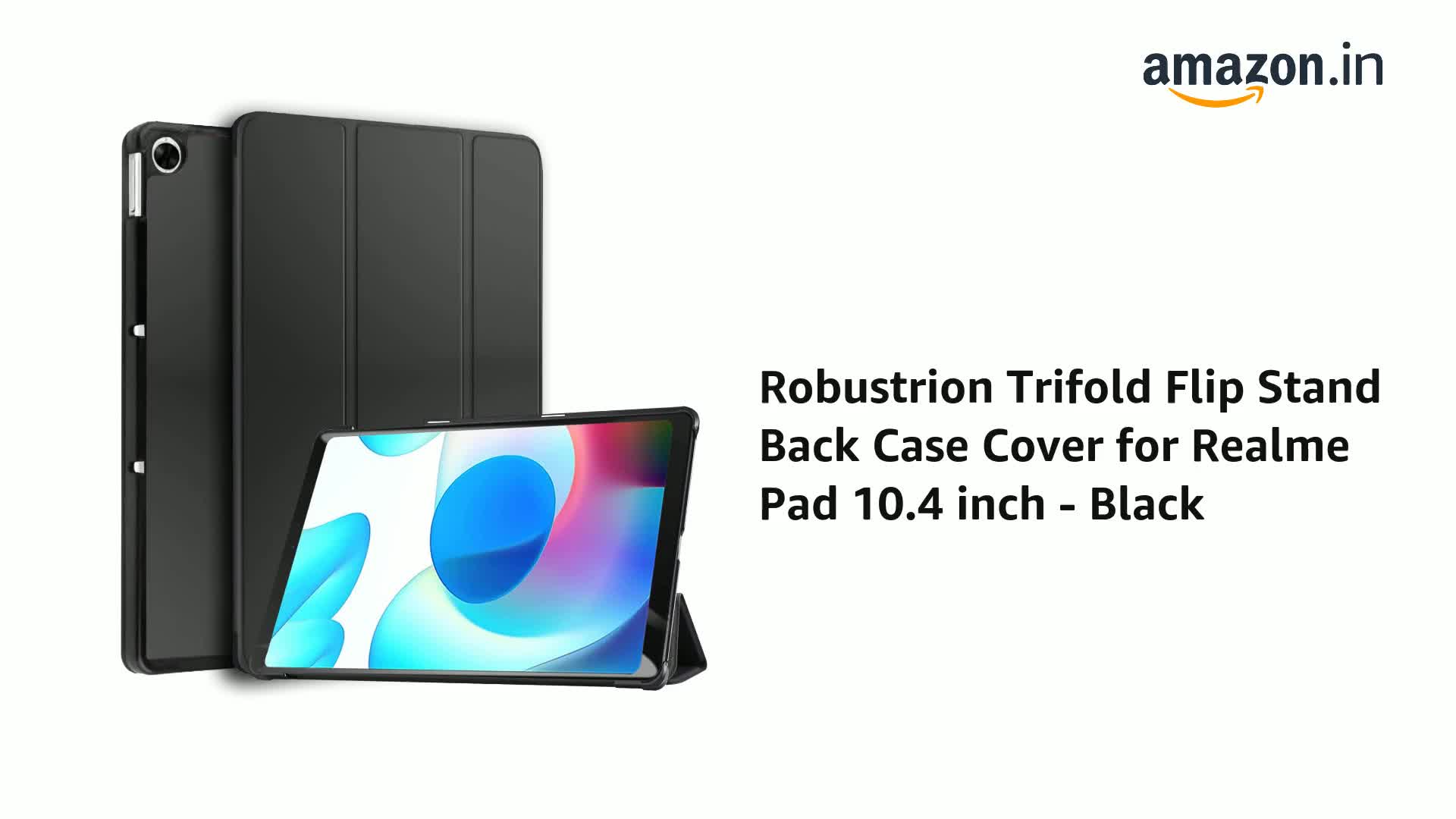 Case Realme Pad 10.4 (2021) Cover Rotating 360 Degree - View #6