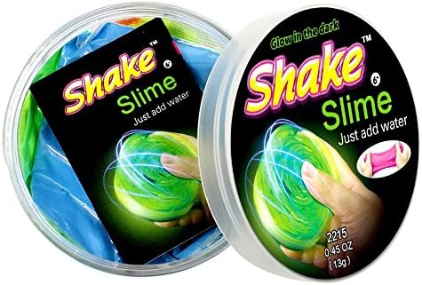 Sinfuly New: Fast & Easy Glow in The Dark Shake Slime Kit