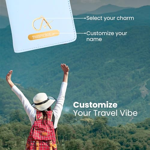 Image of Personalized Passport Cover in Leather Holder, for Travel Organizer Gift for Men and Women, Passport Holder, Elastic Passport Cover (Baby Pink)