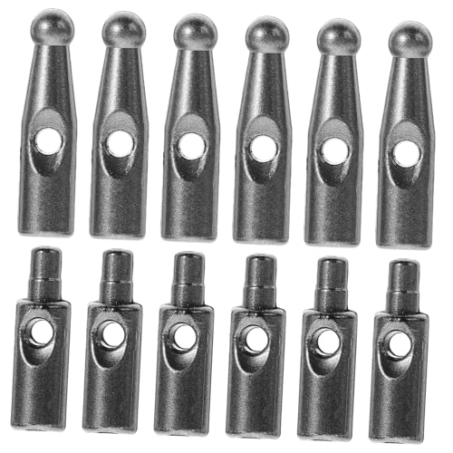 HOUDERCO 18個 耐摩耗折りたたみ傘テールビーズ 傘修理用パーツ 雨傘部品 アンブレラアクセサリー 傘の尾部補修用