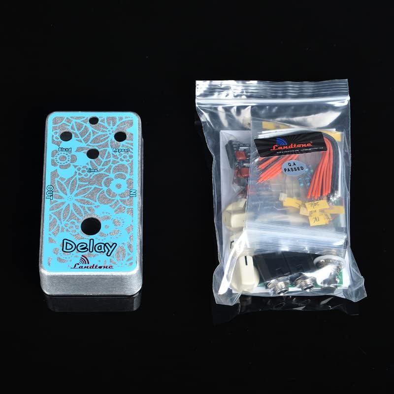 Build Your Own Delay-1 Pedal All kits With 1590B Style Aluminum Metal Stomp Box Case, LT-TR-S03