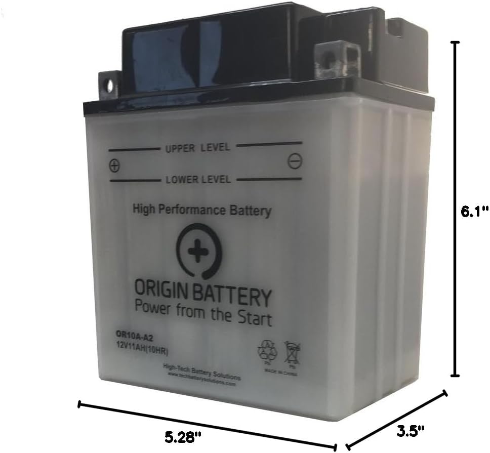 Battery for Kawasaki KLF250-A Bayou Motorcycle