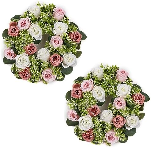 15 Pcs Wedding Flowers Ball For Centerpieces, 10 Inch Flower Ball Arrangement Bouquet With Base - View #11