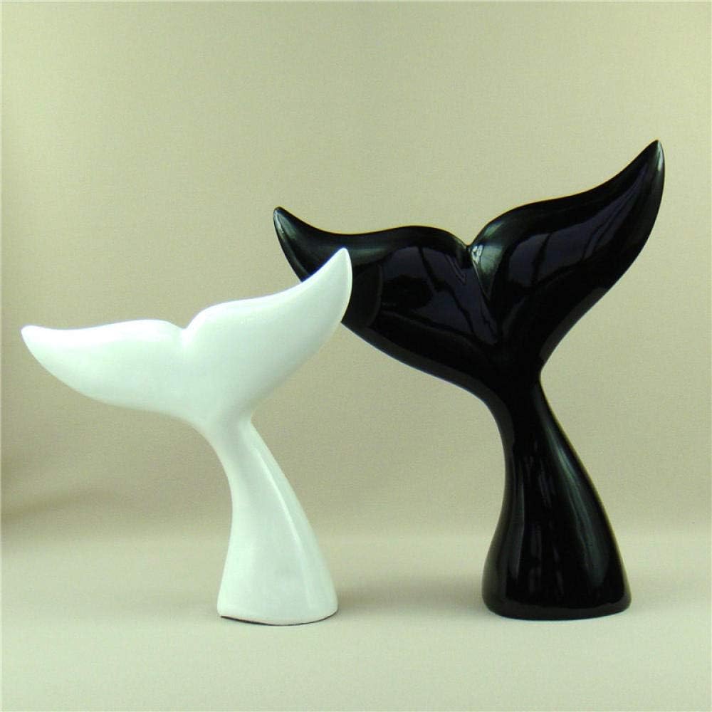 Sculpture Bust Sculptures Handmade Resin Fish Tail Crafts Decoration Ornaments
