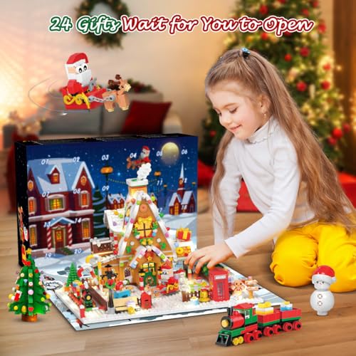 Insoon 21346 Advent Calendar 2024 Gingerbread House Mini Building Set thumb #1