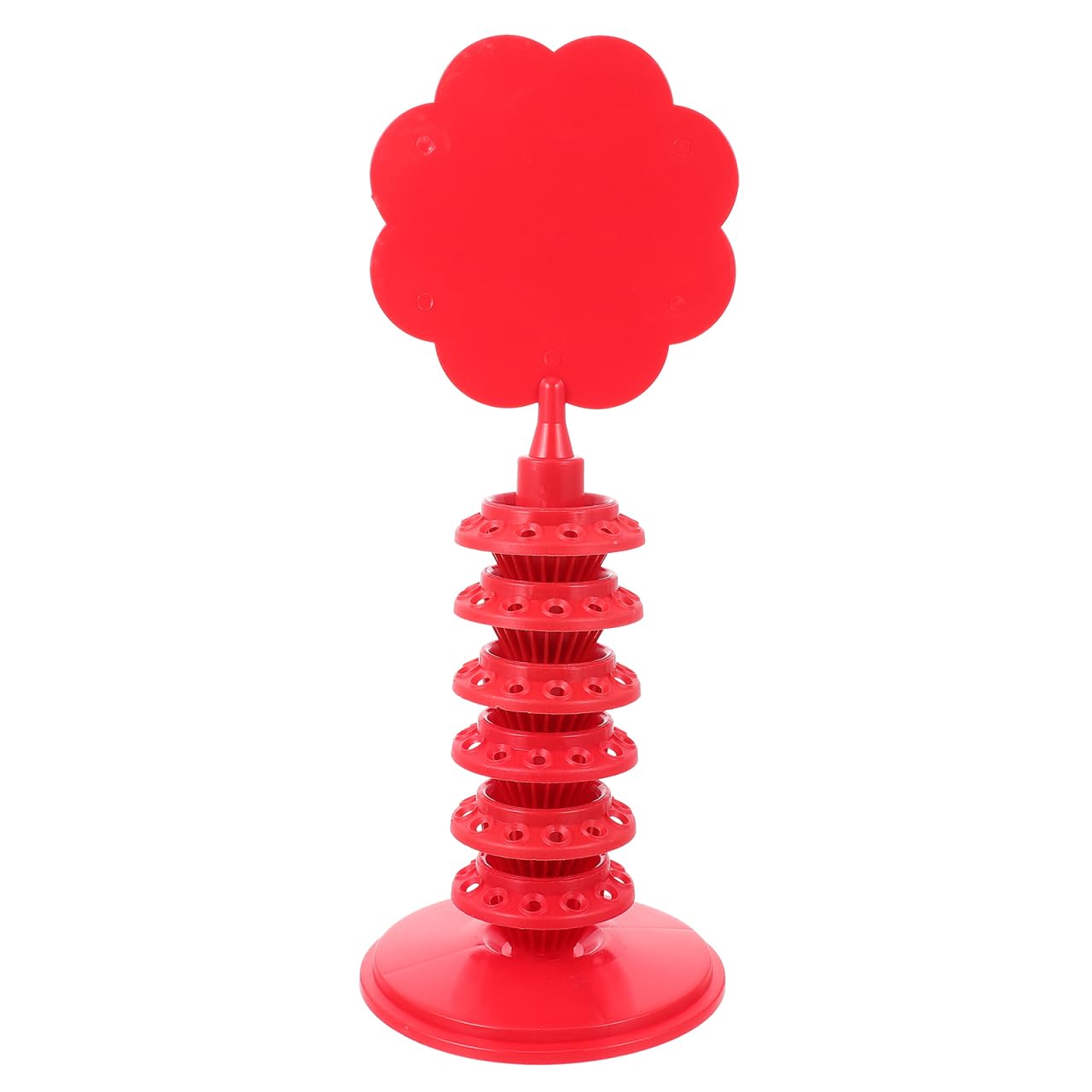 Cabilock Présentoir À Sucettes Réglable 35 Cm Porte-Lollipops En Plastique 12 Emplacements Pour Bonbons Parfait Pour Fête Et Magasinage