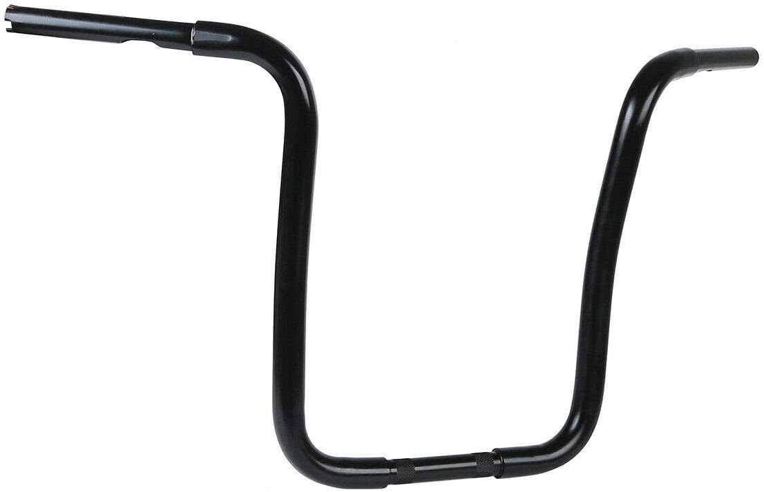 14" Rise -/4" Black Ape Handlebar Handle Bar (Iron)(Delivered from USA, Usually Arrives Within a Week)