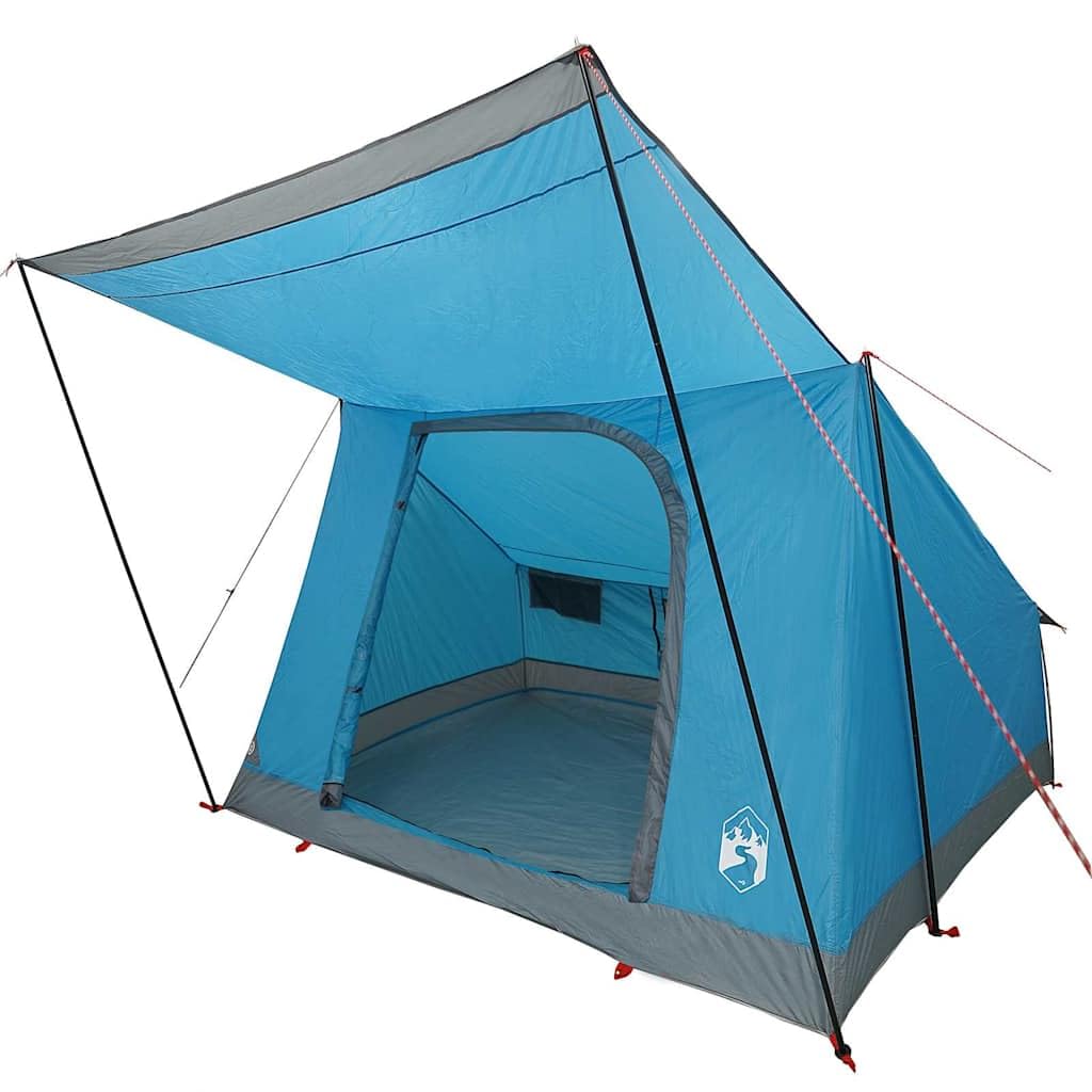 Tenda da campeggio per 4 persone, tenda per esterni in taffetà, spaziosa tenda estiva per campeggio, giardino ed escursioni, stabile tenda a cupola in verde, 282 x 225 x 154 cm