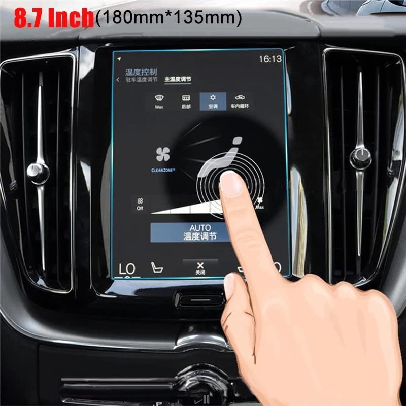 Protecteur écran anti-rayures pour autoradio GPS Volvo XC90 S90 XC60 8.7 pouces