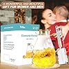 Yirilan 2.8 Liter Glass Pitcher with Lid, Transparent, Thermal Shock Resistant, Microwave Safe, Natural, 2.8L, Round, 6x12 Inches #5