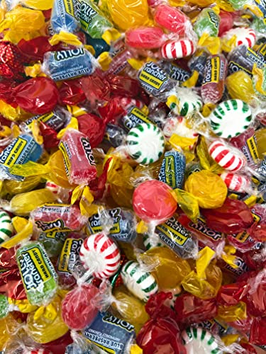 Holiday American Favorite Hard Candy Assorted Bulk Party Mix Jolly Ranchers And Old Fashioned Candies Individually Wrapped 12 Flavor Assortment Variety Pack 6 Lbs 150+pcs (96 Oz)