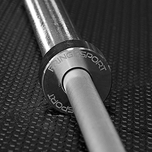 Fringesport 20Kg Powerlifting Barbell/Bushing Collars / 29Mm Shaft/Squat, Bench Press, & Deadlift #TOP3