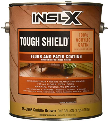 INSL-X PRODUCTS TS3998099-01 Tough Shield Acrylic Floor/Patio Coating, 1 Gallon (Pack of 1), 128 Fl Oz