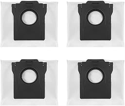 Replacement Dust Bags for Dreame D20 Pro Plus Vacuum Cleaner Robot Vacuum Cleaner Replacement, Meltblown Fibres and Non-Woven Vacuum Bags (4 Pack)