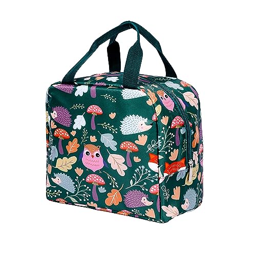 Marie Curie Woodland Lunch Bag Tote Bag School Work Lunchbox