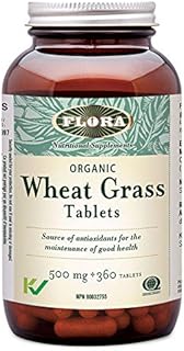 Flora Health - WheatGrass - Wheat Grass Super food - Kosher, Non-GMO, Organic