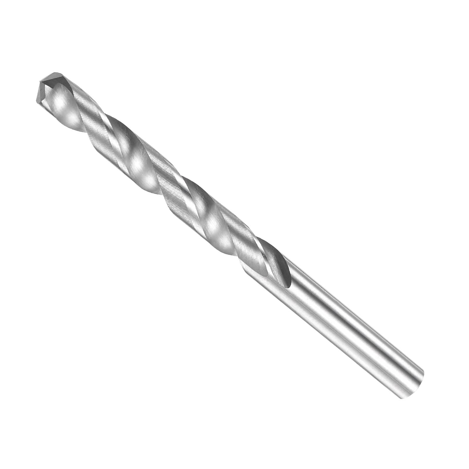 CoCud Solid Carbide Drill Bits, 4.6mm Diameter, K35 Tungsten Carbide Straight Shank Twist Drill Bits