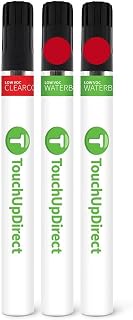 TouchUpDirect NBA Passion Red Tricoat Compatible with Nissan Exact Match Touch Up Paint Brush - Essential Kit