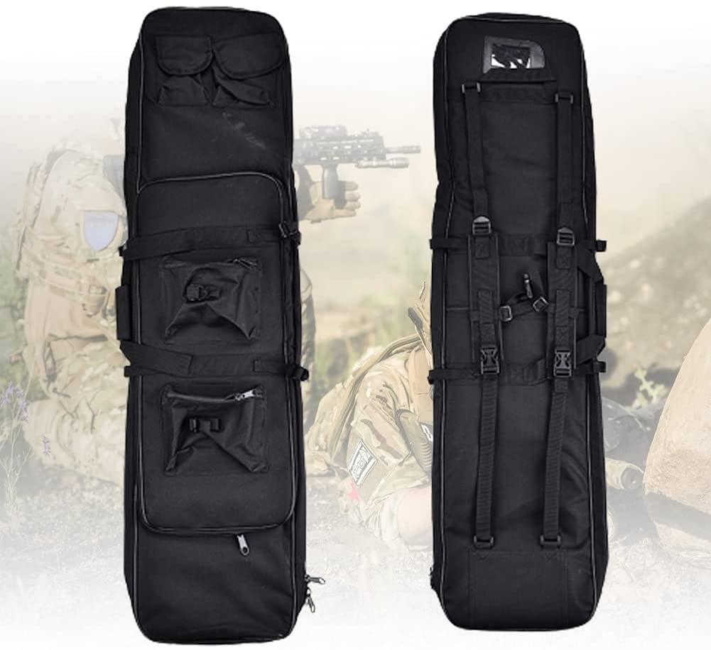 Taktyczna torba na broń, torba na karabin, plecak, karabin snajperski, airsoft, strzelanie, torby na ramię, akcesoria myśliwskie, kemping, B, 100 cm/39,4 cala (B, 120 cm/47,2 cala)
