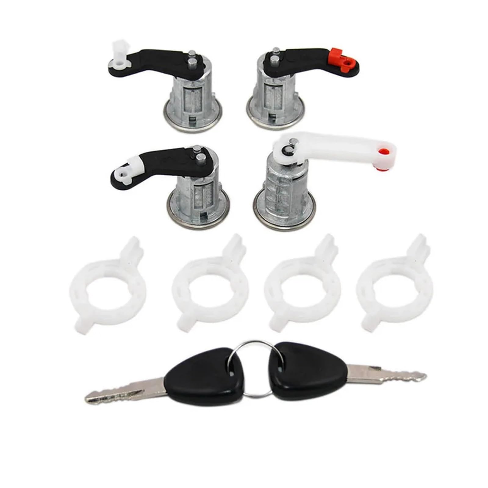 Hzsmyxgs One Color Car Door Lock Compatible With Master 2 1998 1999 2000 2001 2002 2003 2004 2005 2006 2007 2008 2009 7701470952 256524 Car Door Lock Barrel Cylinders