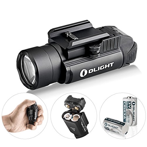 OLIGHT PL-2,PL2, pl ii Valkyrie 1200 Lumen Rail Mounted Compact Weaponlight with 2