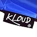 KLOUD City 190T Nylon Waterproof Dustproof Bike Bicycle Cover with 2 Windproof Buckle (Black with Blue top)