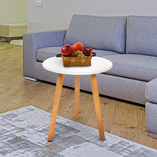 Mesa auxiliar estable para evitar caídas de objetos junto al sofá 6