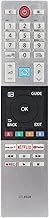 CT-8528 Remote Control Compatible with Toshiba TV 43V5863 49V5863 55V5863 55V6863DA 32L3863DA 32W3863DA 39L3863DG 40L2863DB 43L2863DB Replacement Controller with Networking flix Youtube Buttons