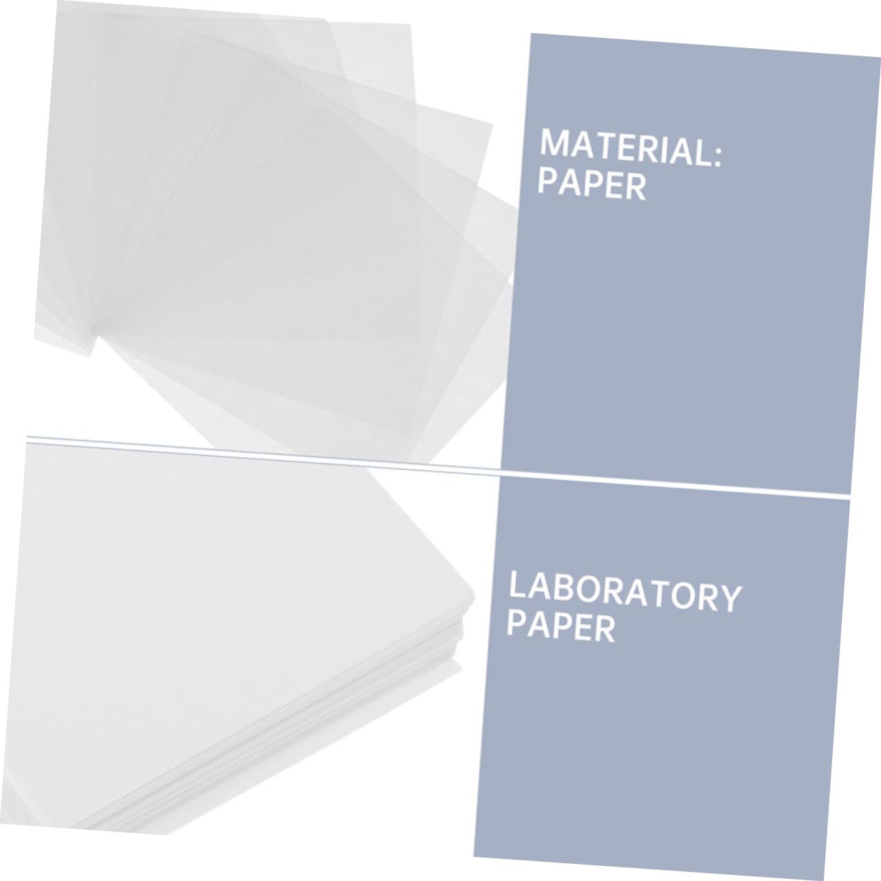 Laber Paper 3x3 Inch Lab Paper 500 Sheets Non-Stick Weighing Paper For Laboratory ...