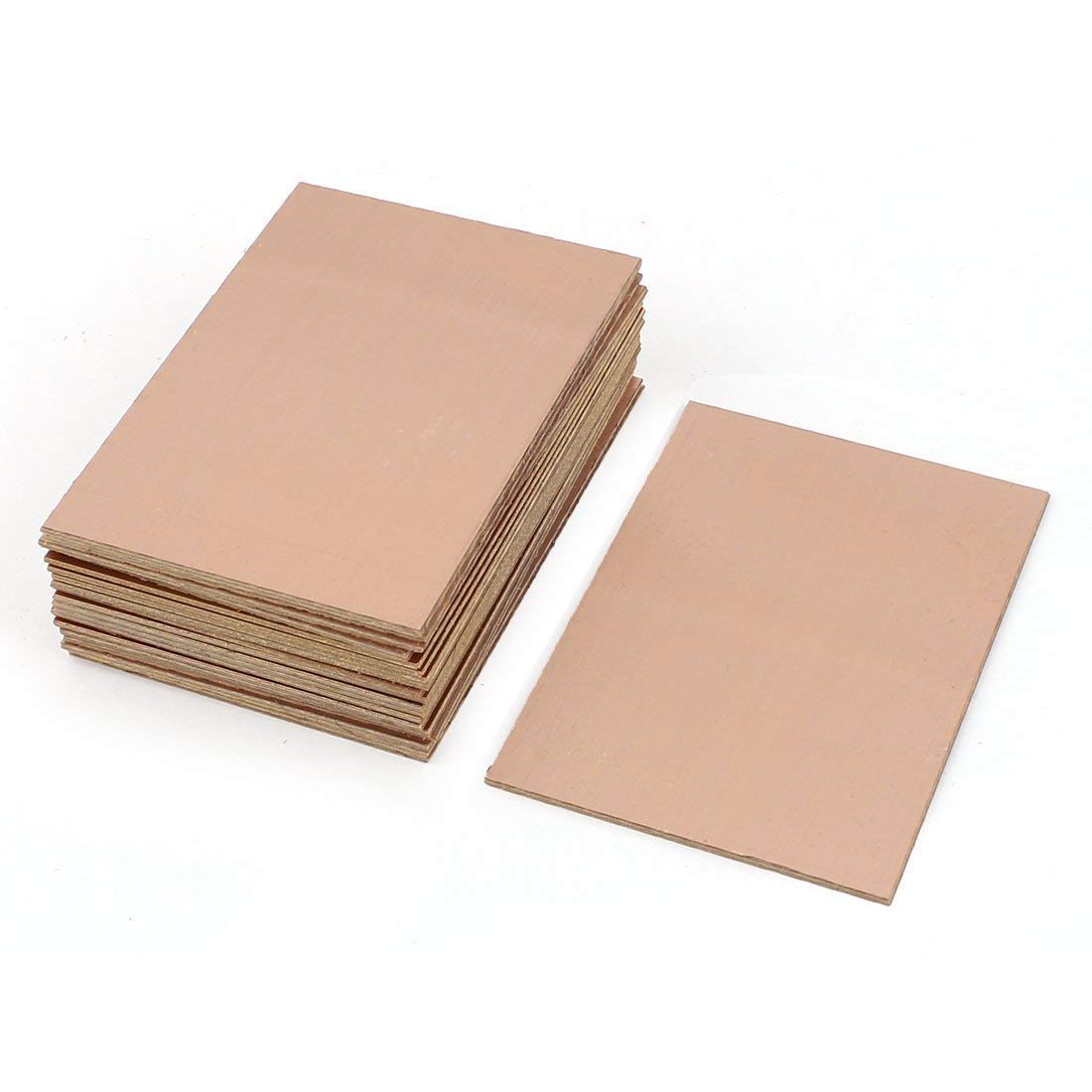4x3 inch / 10x7 cm Double sided FR4 Copper Clad PCB Board (Pack of 5)