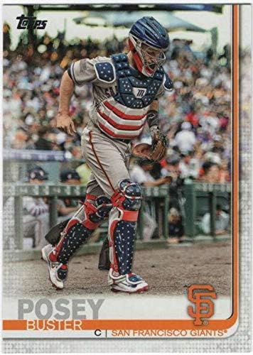 2019 Topps Short Print Variations #157 Buster Posey SP - Short Print San Francisco Giants Baseball NM-MT