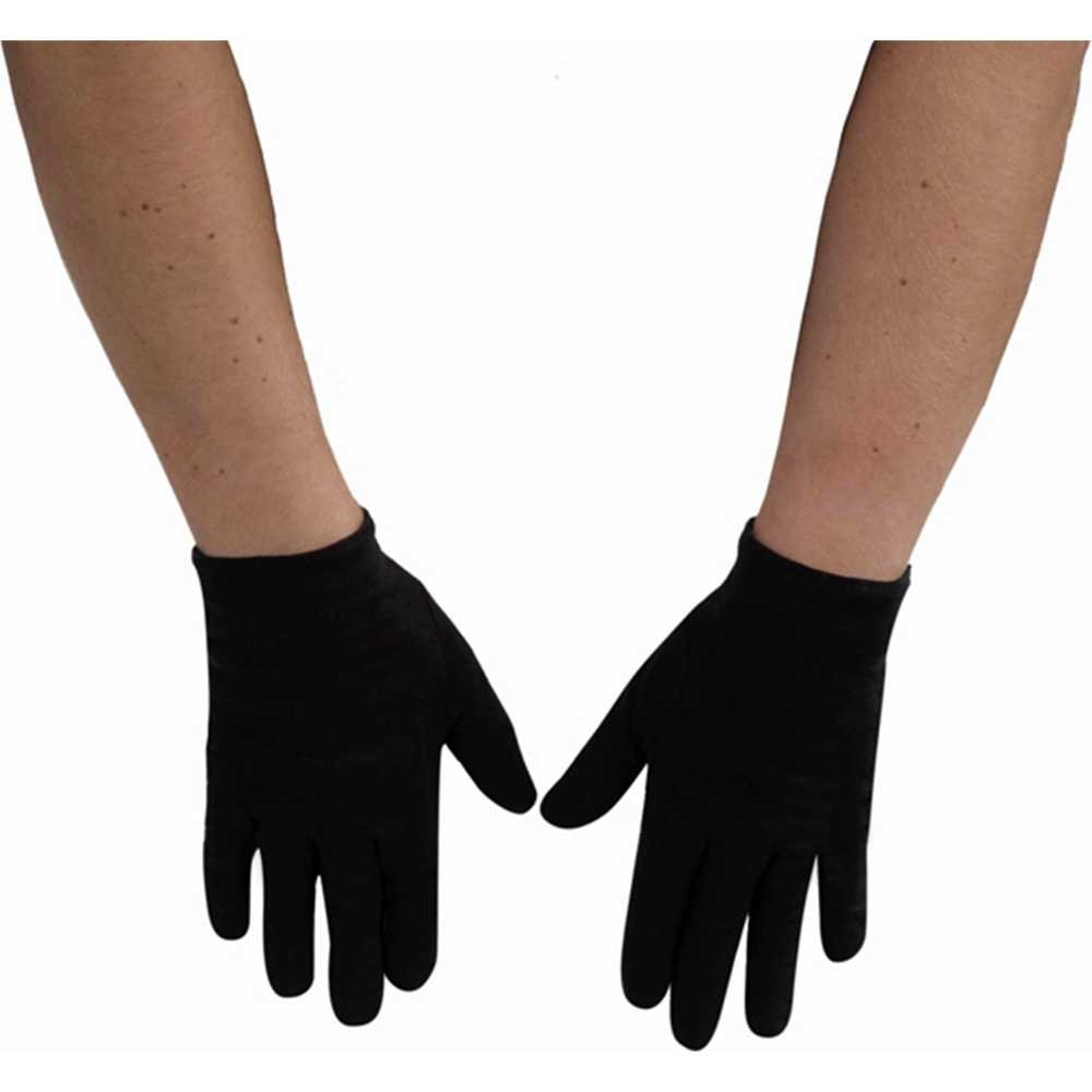 Black Theatrical Child Gloves