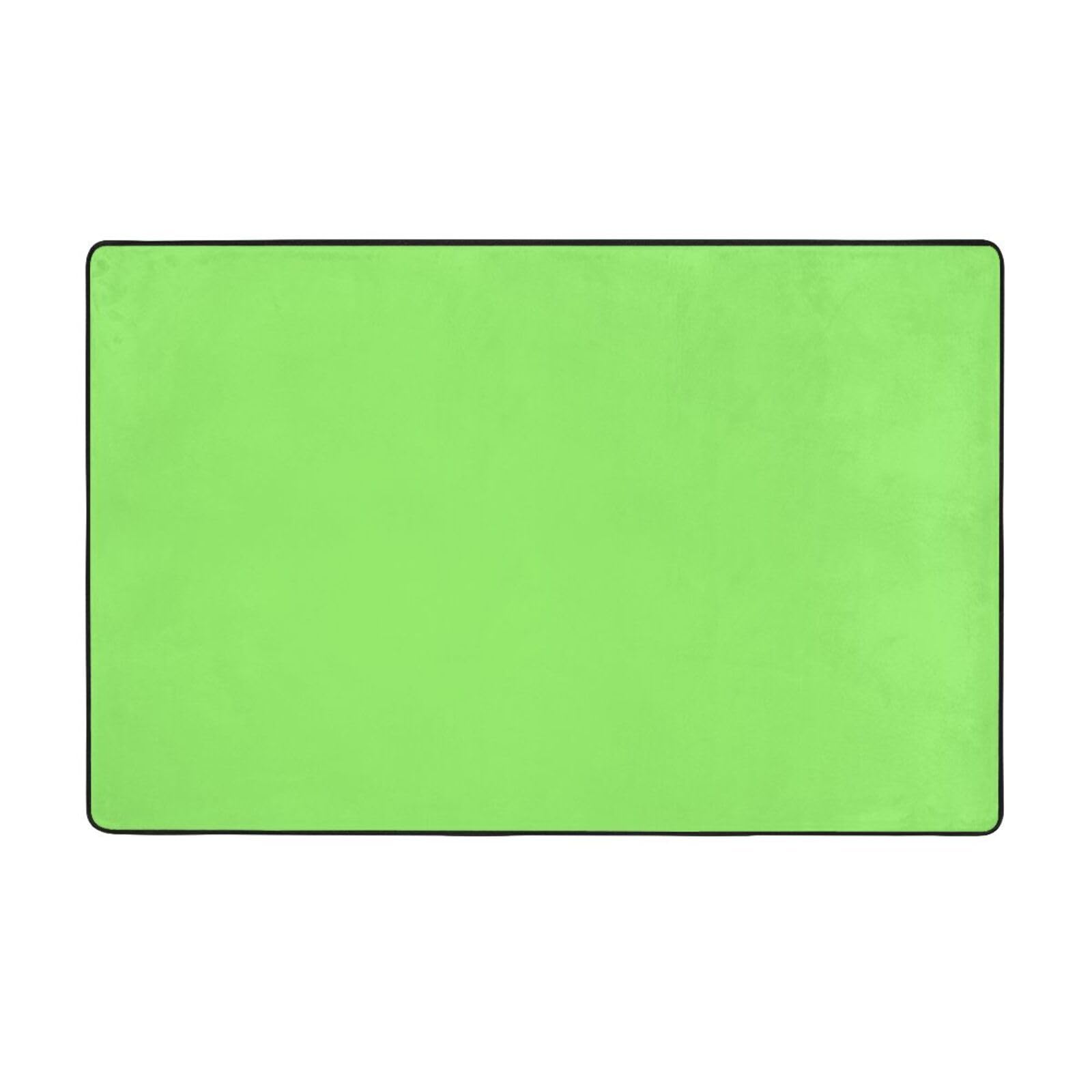 Tapis de cuisine vert clair imprimé pour un intérieur doux et moderne